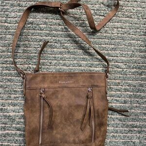 House of Flynn Brown Crossbody Bag